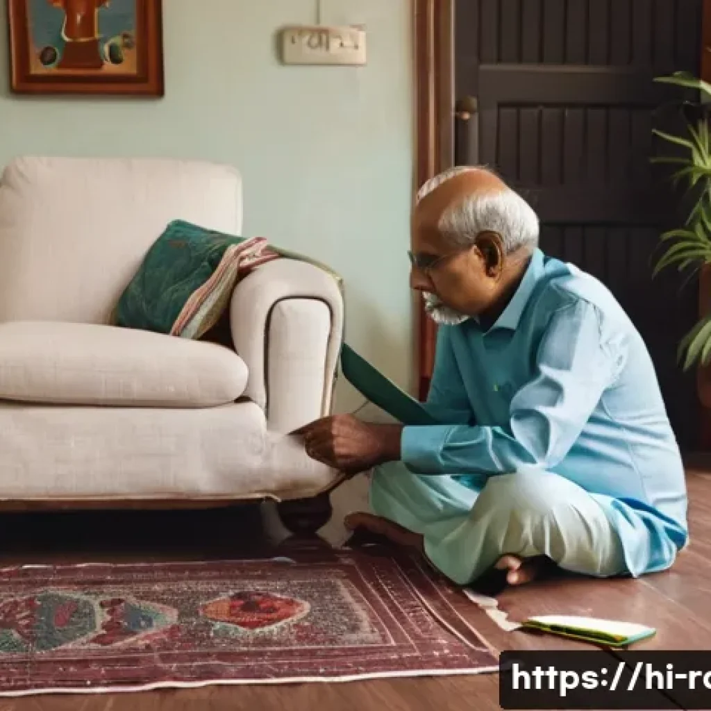 루게릭병 환자 지원 프로그램 - **Prompt:** A heartwarming and intimate scene depicting an elderly Indian man with Amyotrophic Later...